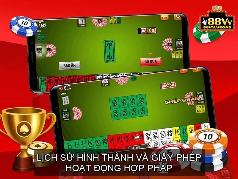 Lịch sử hình thành và giấy phép hoạt động hợp pháp